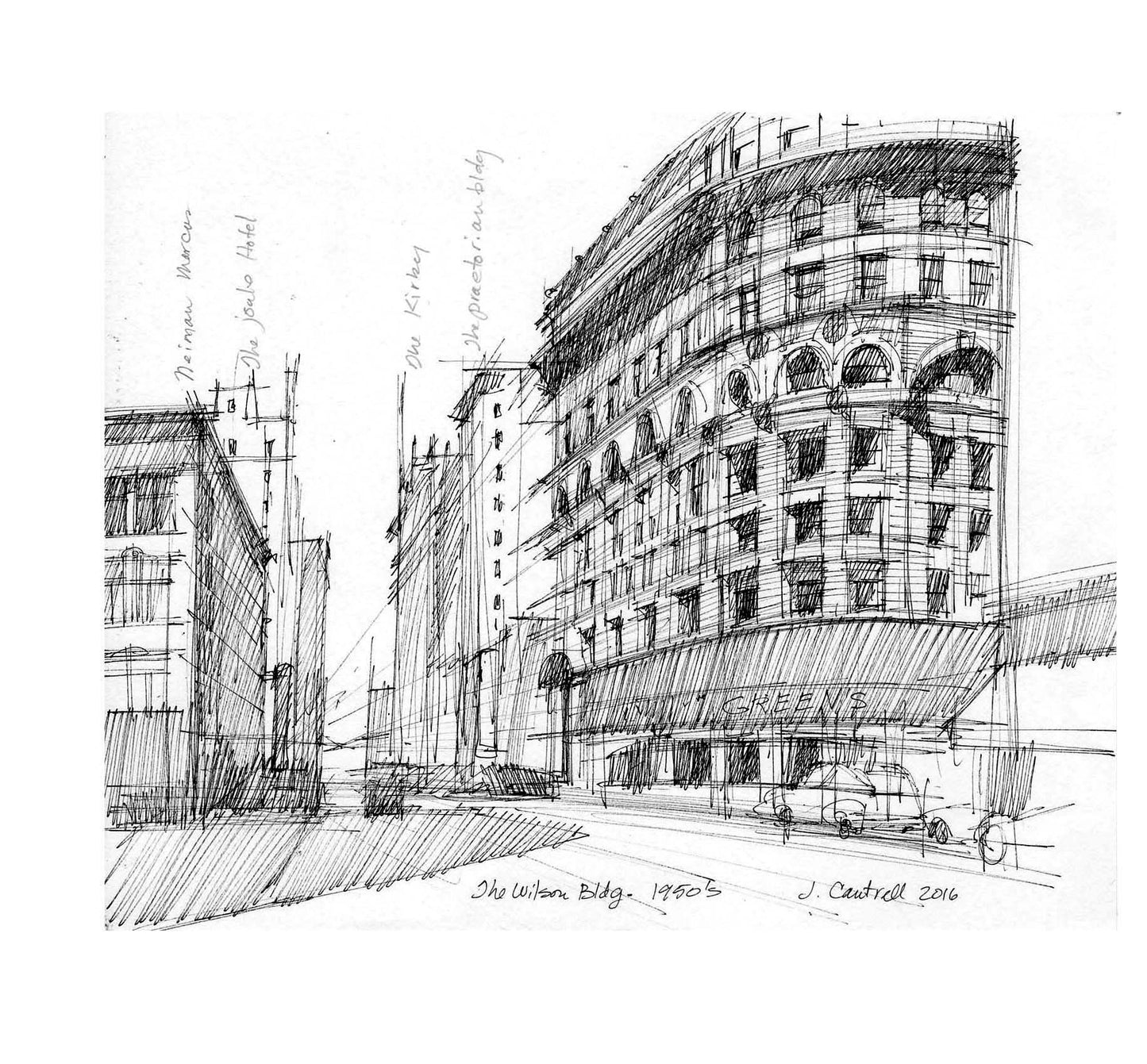 The HL Greens Department store- Main Street dallas 1960's