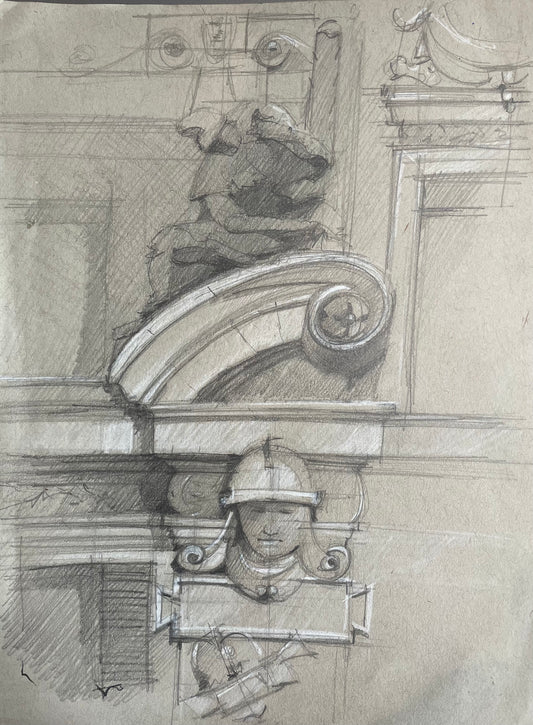 Adolphus Hotel Figure Detail