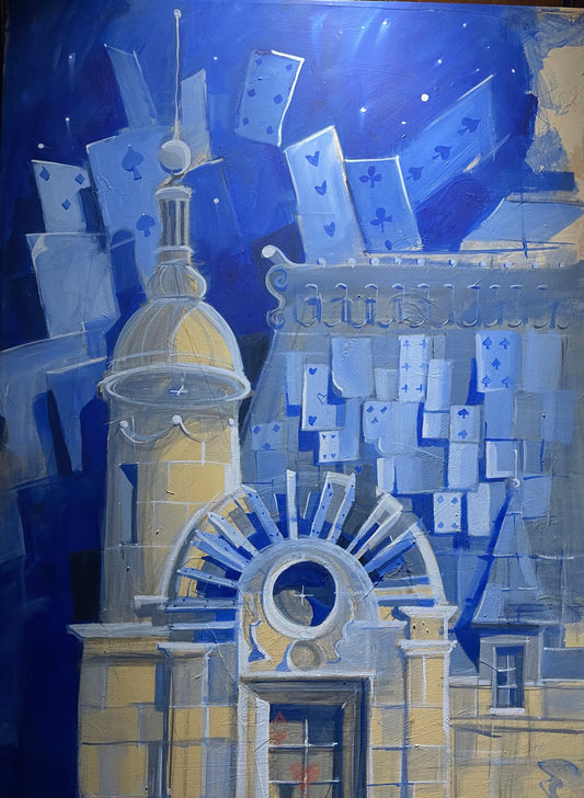 The Adolphus Hotel Roofscape.